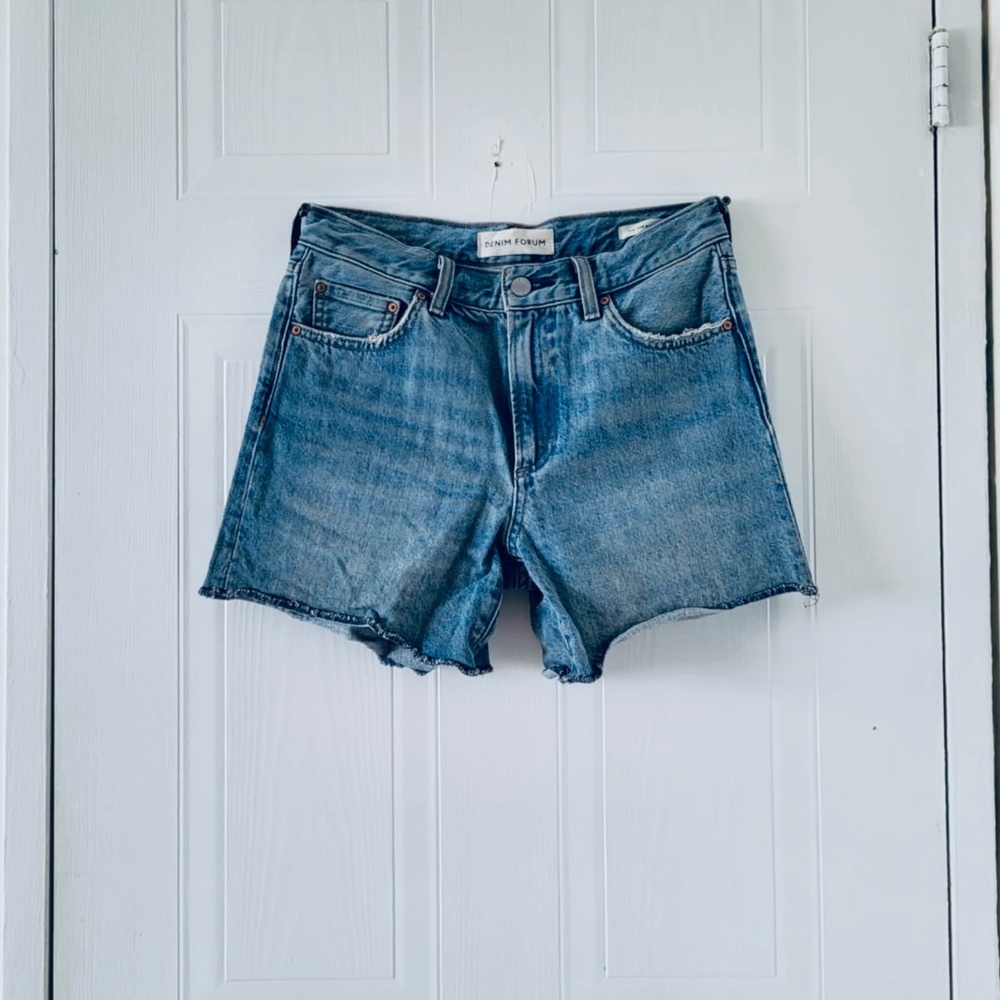 ARITZIA 90s A-line Hi-rise Short by Denim Forum